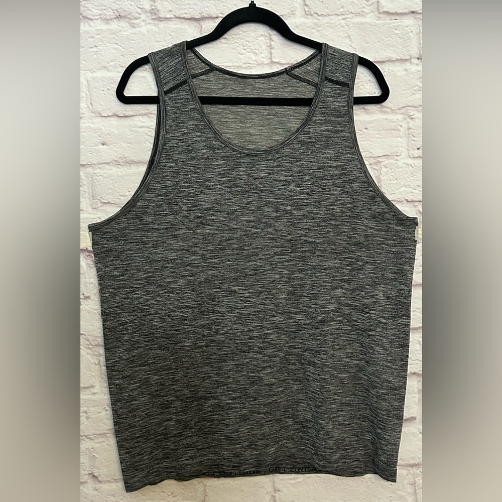 Gray Sleeveless Tank Top